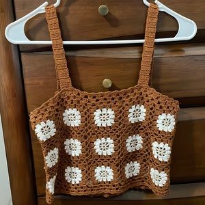LUCCA Crochet Top